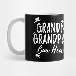 Generations United: Cherishing Grandma's Hugs and Grandpa's Stories Mug